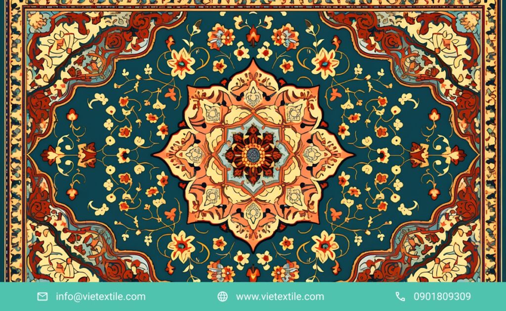 Digital Printed Decorative Fabric Painting