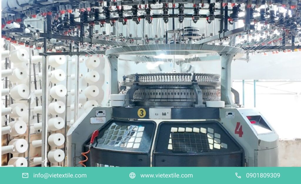 single knitting machine