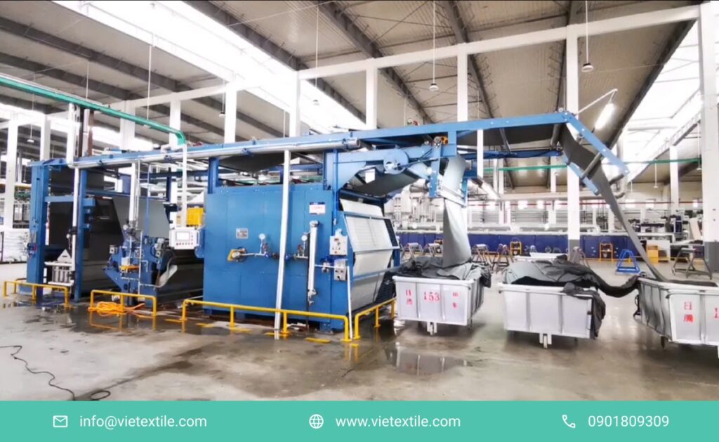  Máy sanfor trong xử lý bề mặt vải – Ổn định kích thước và hạn chế co rút