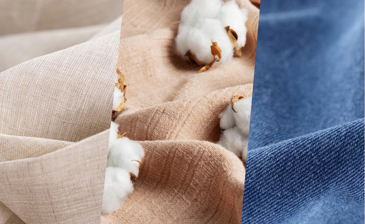 洗后发硬面料的识别：棉、牛仔布、亚麻