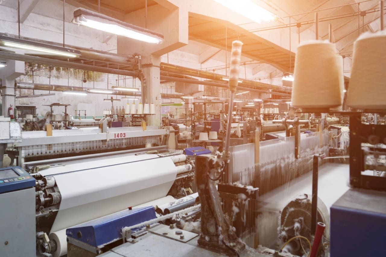 cung cấp máy dệt công nghiệp – dây chuyền dệt vải liên tục