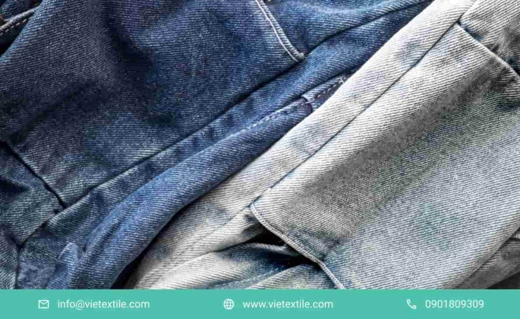 Mẫu quần với các kiểu wash jeans