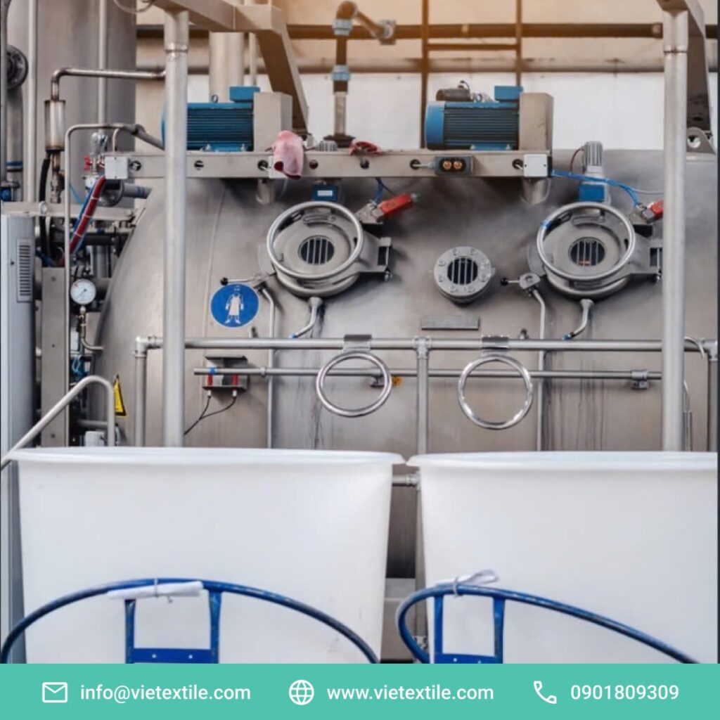 Máy nhuộm vải tại Việt Nam