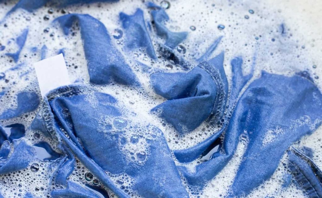 Quy trình wash vải ướt