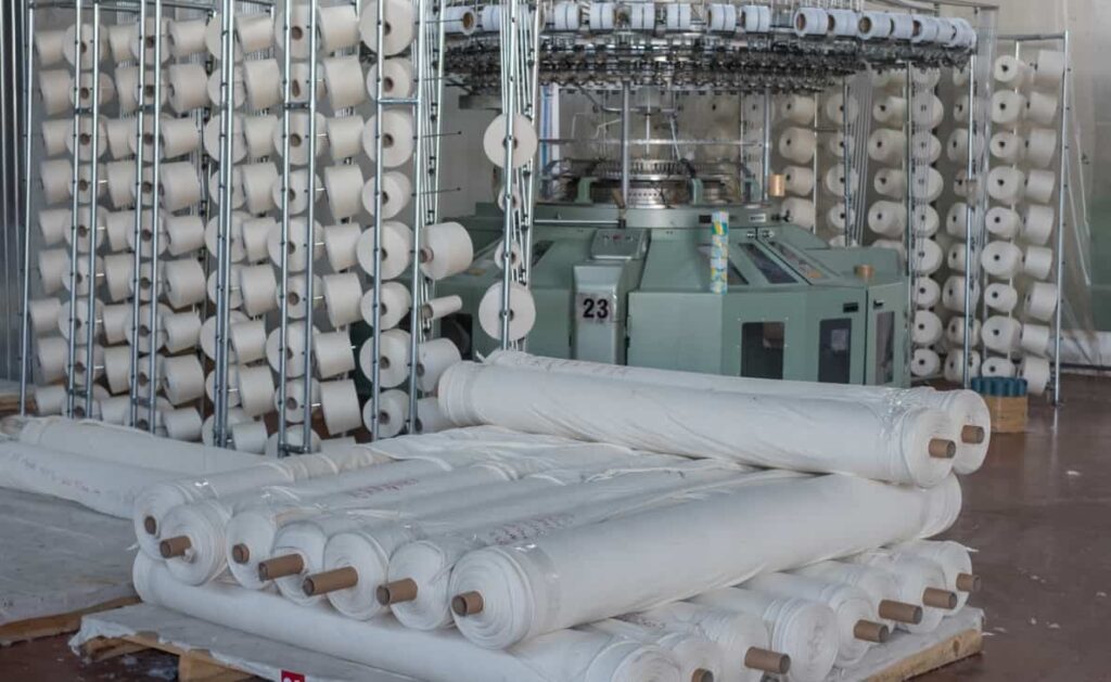 Dệt vải interlock