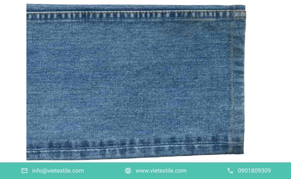 Quần jeans sau quy trình wash cát