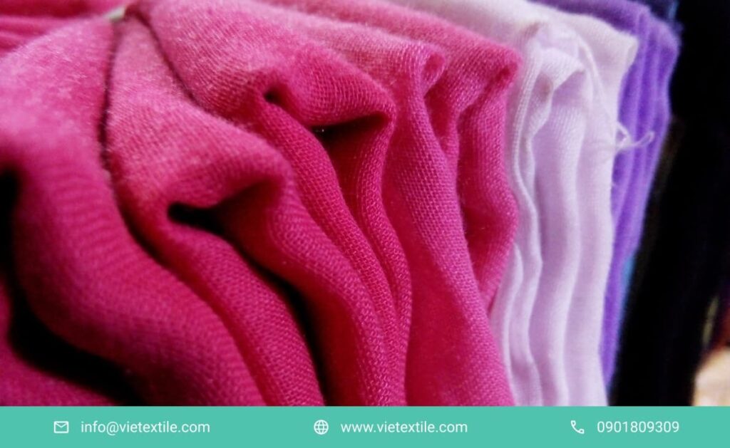 Sản phẩm hoàn thiện từ dịch vụ nhuộm vải