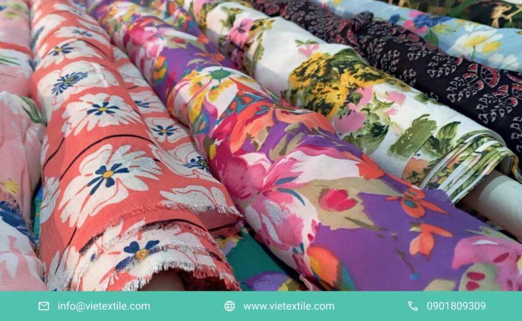 Sản phẩm in digital trên vải cotton