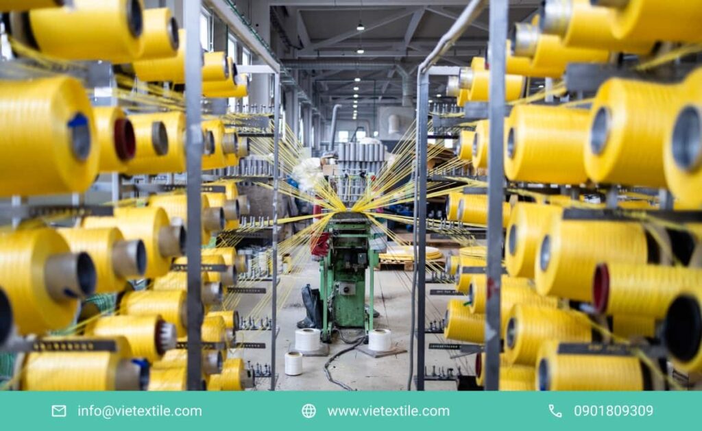 Xưởng dệt kim hiện đại