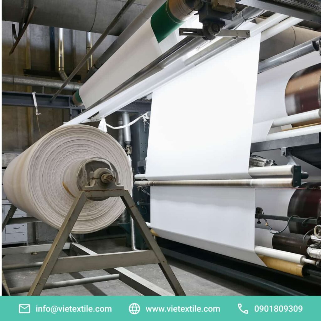 Quy trình sản xuất tại xưởng dệt vải