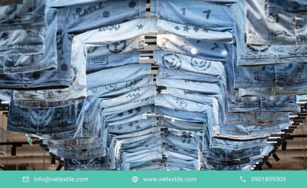 Xưởng wash jean tại Việt Nam