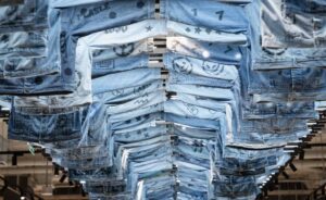 Xưởng wash jean hiện đại