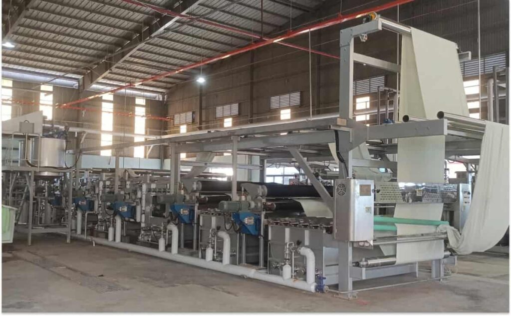 Máy định hình vải công nghiệp