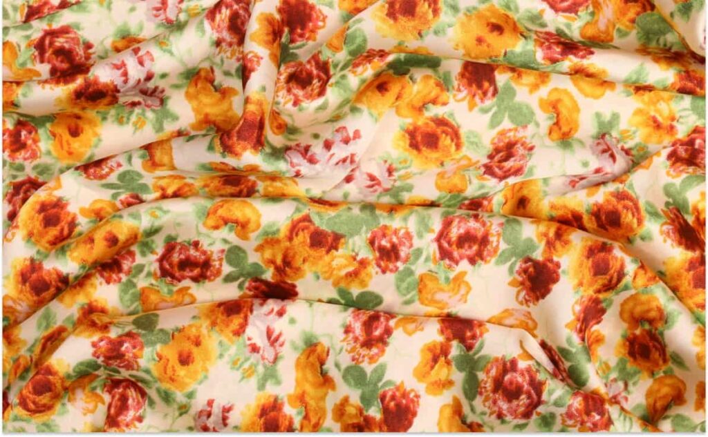 Direct printing cotton fabric