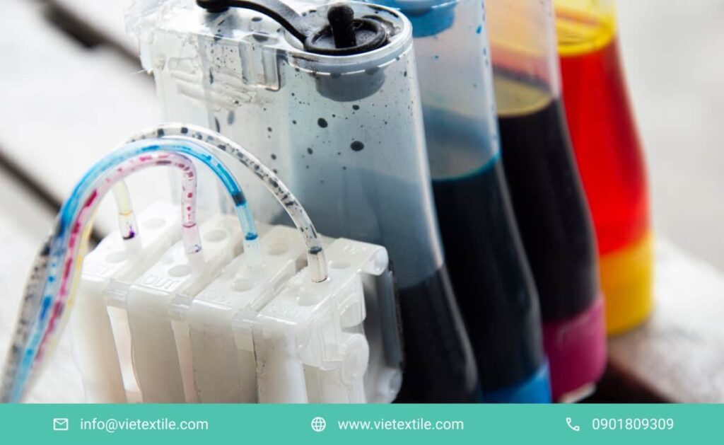 Mực In Hoạt Tính Cho Vải Cotton, Viscose, Modal, Tencel, Lụa – Loại Nào Phù Hợp? 1 Cung cấp mực in hoạt tính
