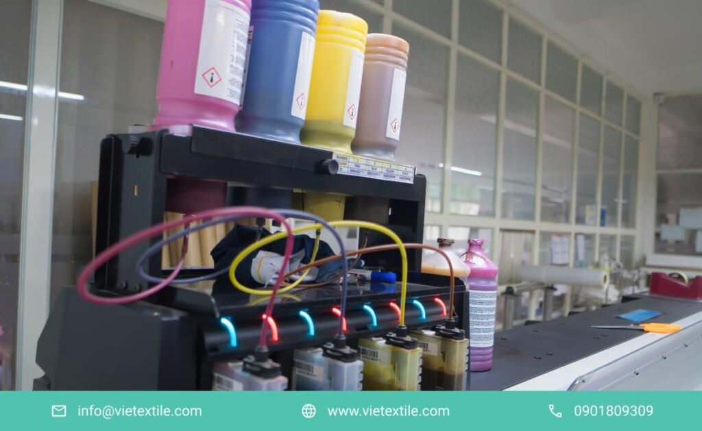 So Sánh Mực In Sublimation Và Mực In Pigment – Nên Chọn Loại Nào Cho Poly? 2 Mực in sublimation chính hãng