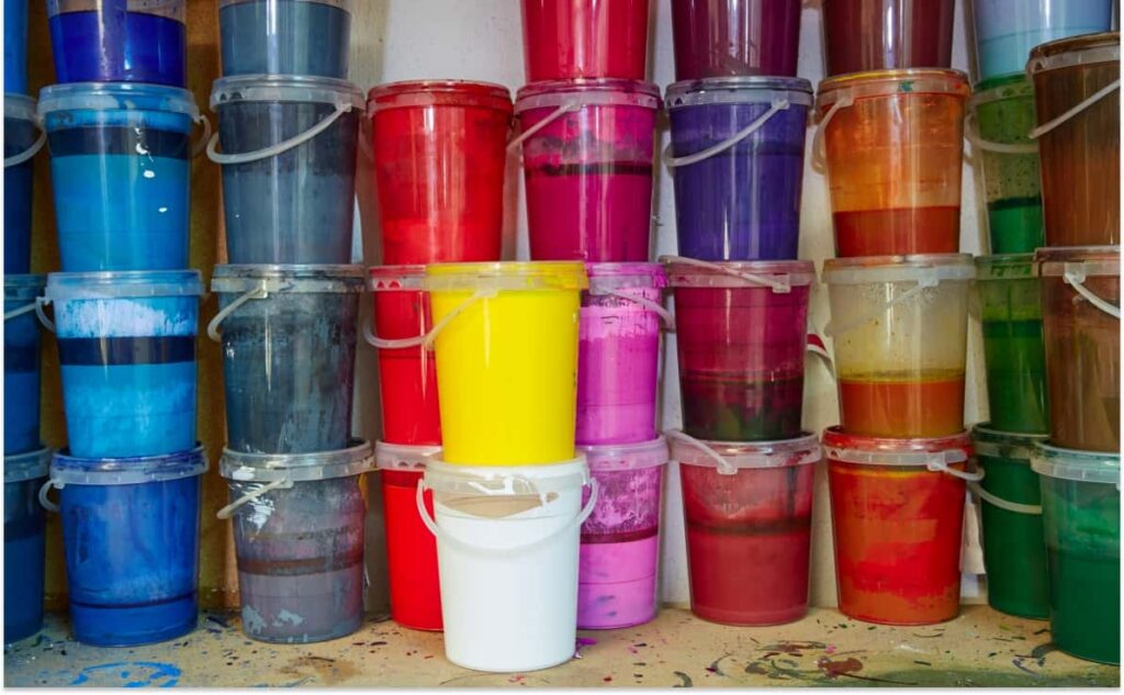 Mực in vải polyester