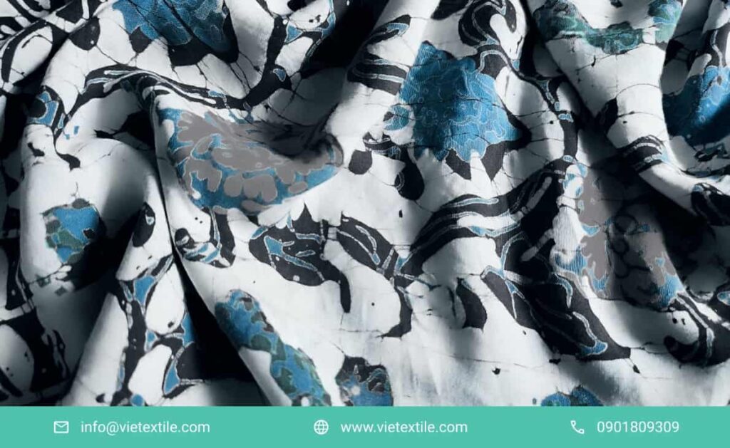 Eco-friendly Vietnam direct printing cotton fabric