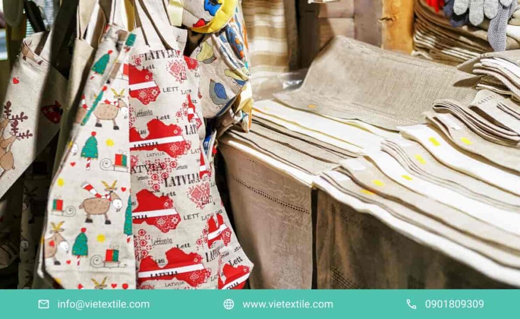 High-quality nylon fabric direct printing Vietnam