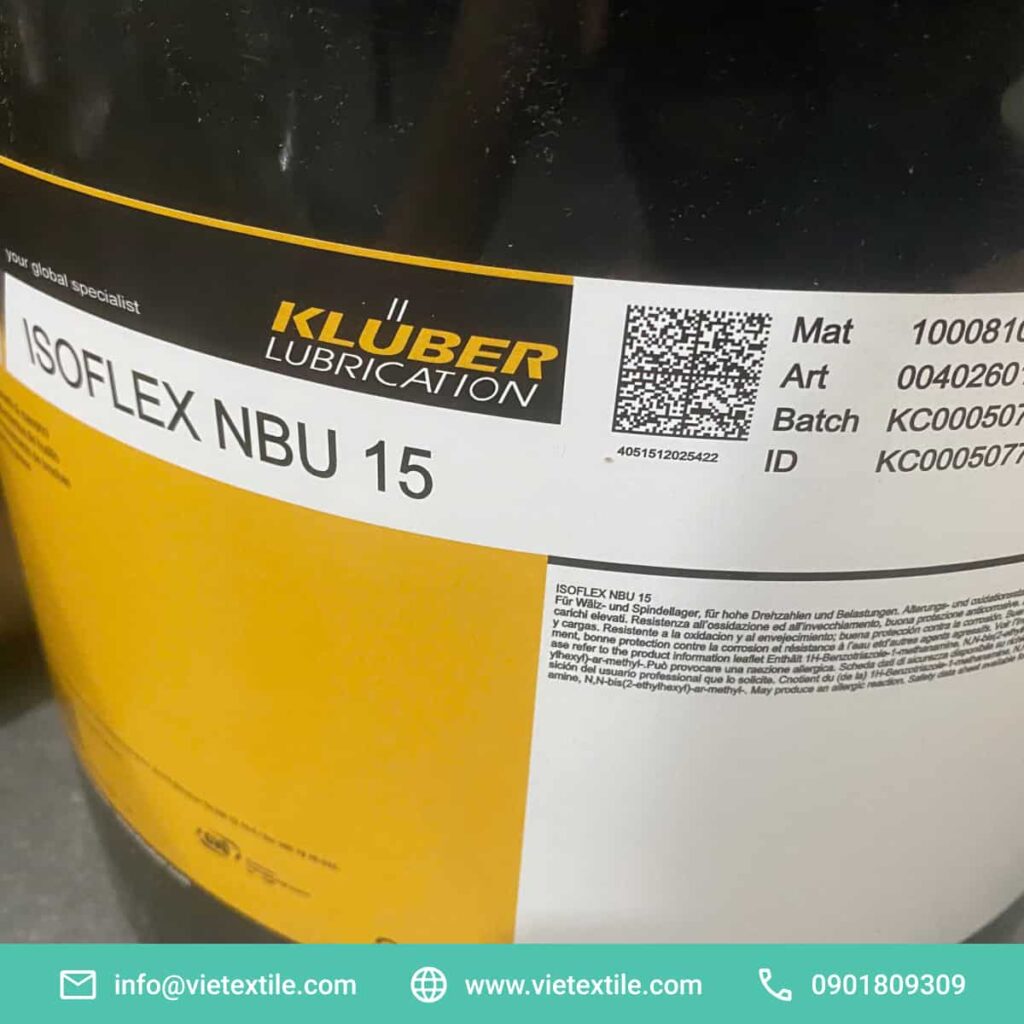 Vì sao mỡ chịu nhiệt Kluber được xem là tiêu chuẩn vàng trong bôi trơn công nghiệp? 3 mỡ chịu nhiệt kluber chất lượng cao