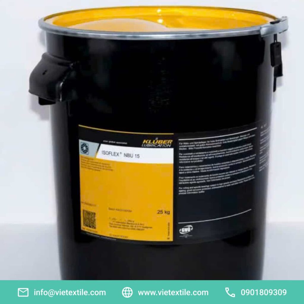 Vì sao mỡ chịu nhiệt Kluber được xem là tiêu chuẩn vàng trong bôi trơn công nghiệp? 4 bán mỡ chịu nhiệt kluber