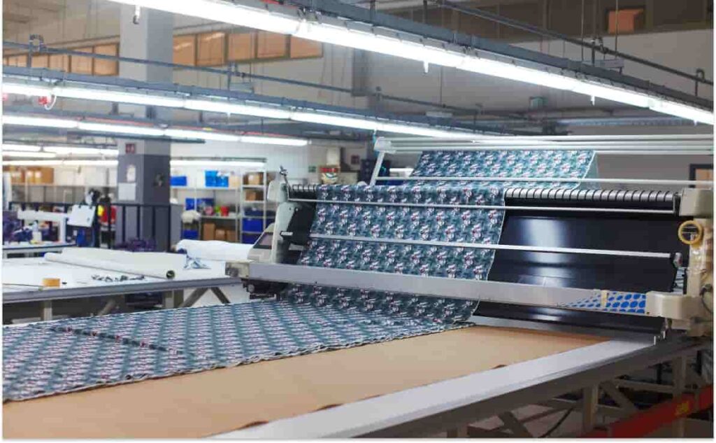 quy trình in trực tiếp vải cotton