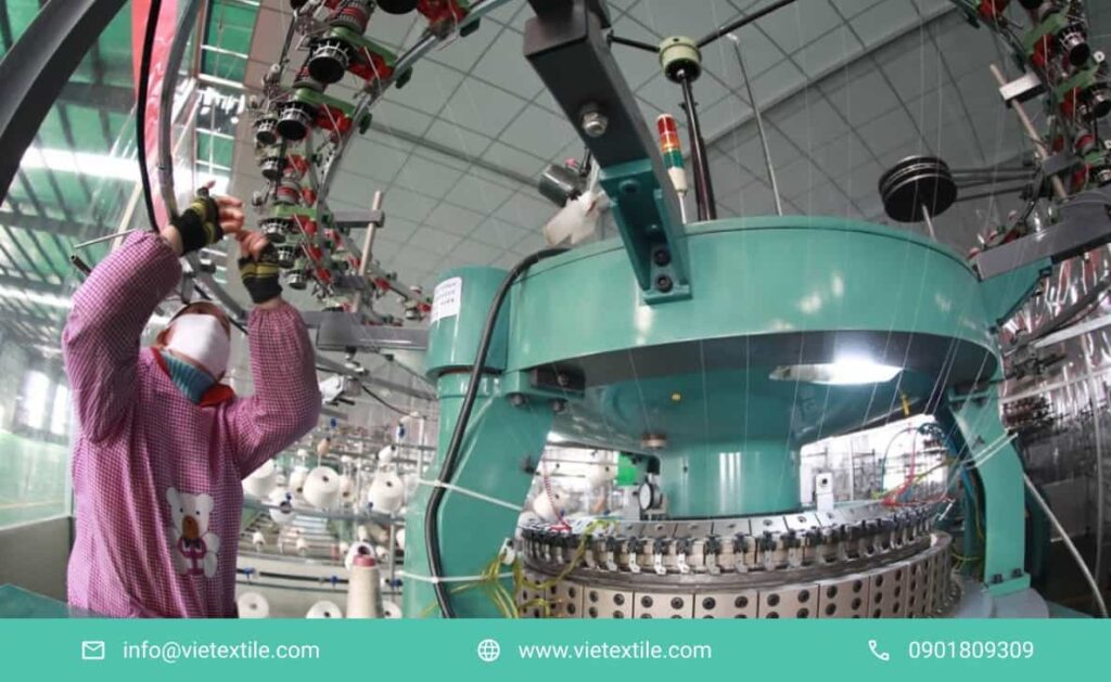 gia công dệt kim single interlock french tại hcm