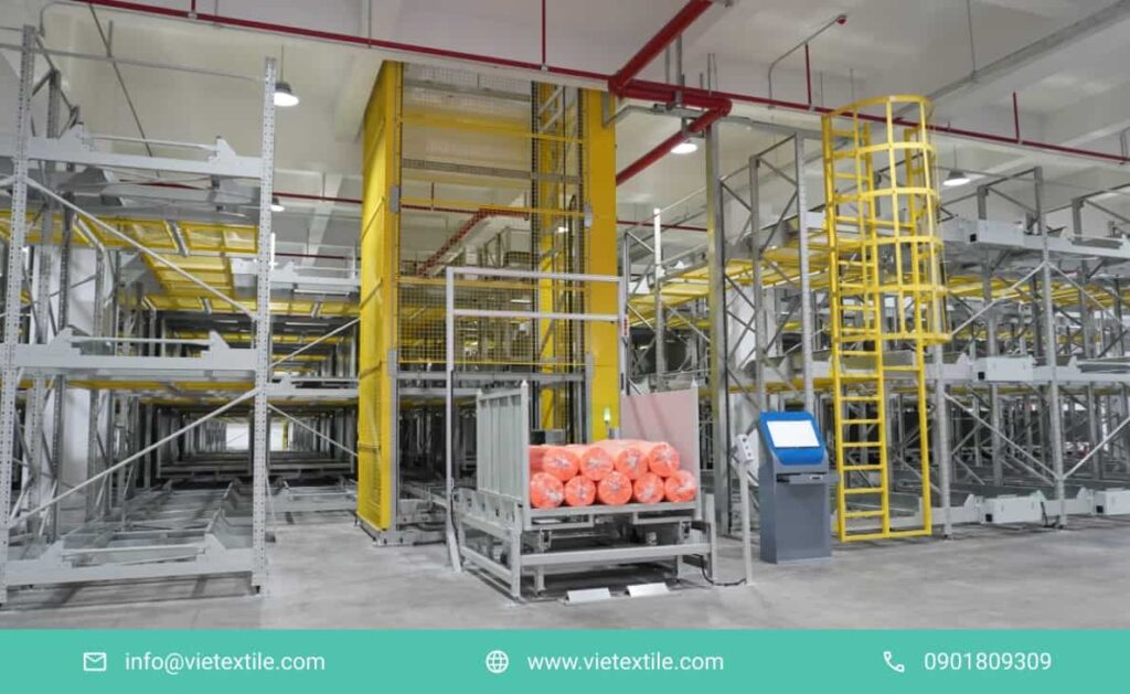 Quản lý kho tự động cho xưởng dệt